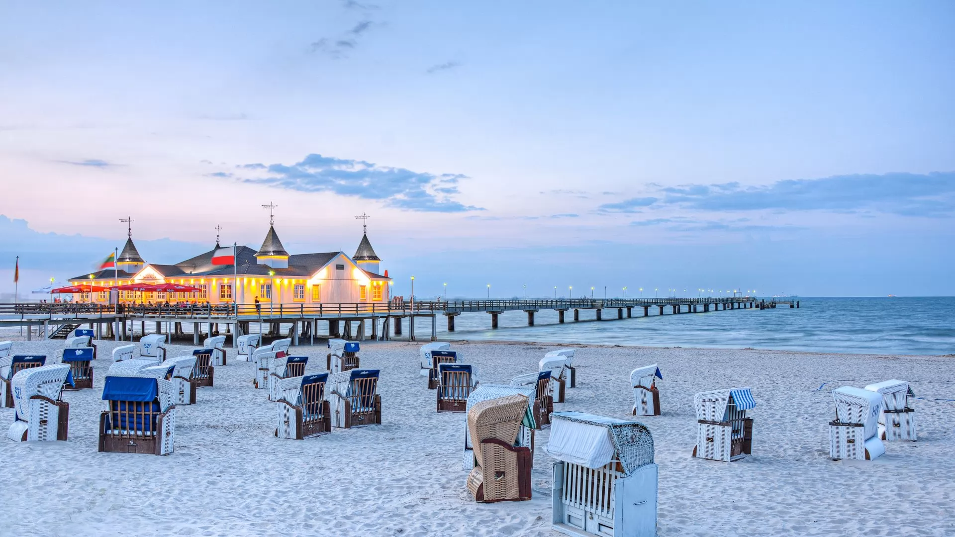 Almanya Polonya Usedom Adası Swine Münder