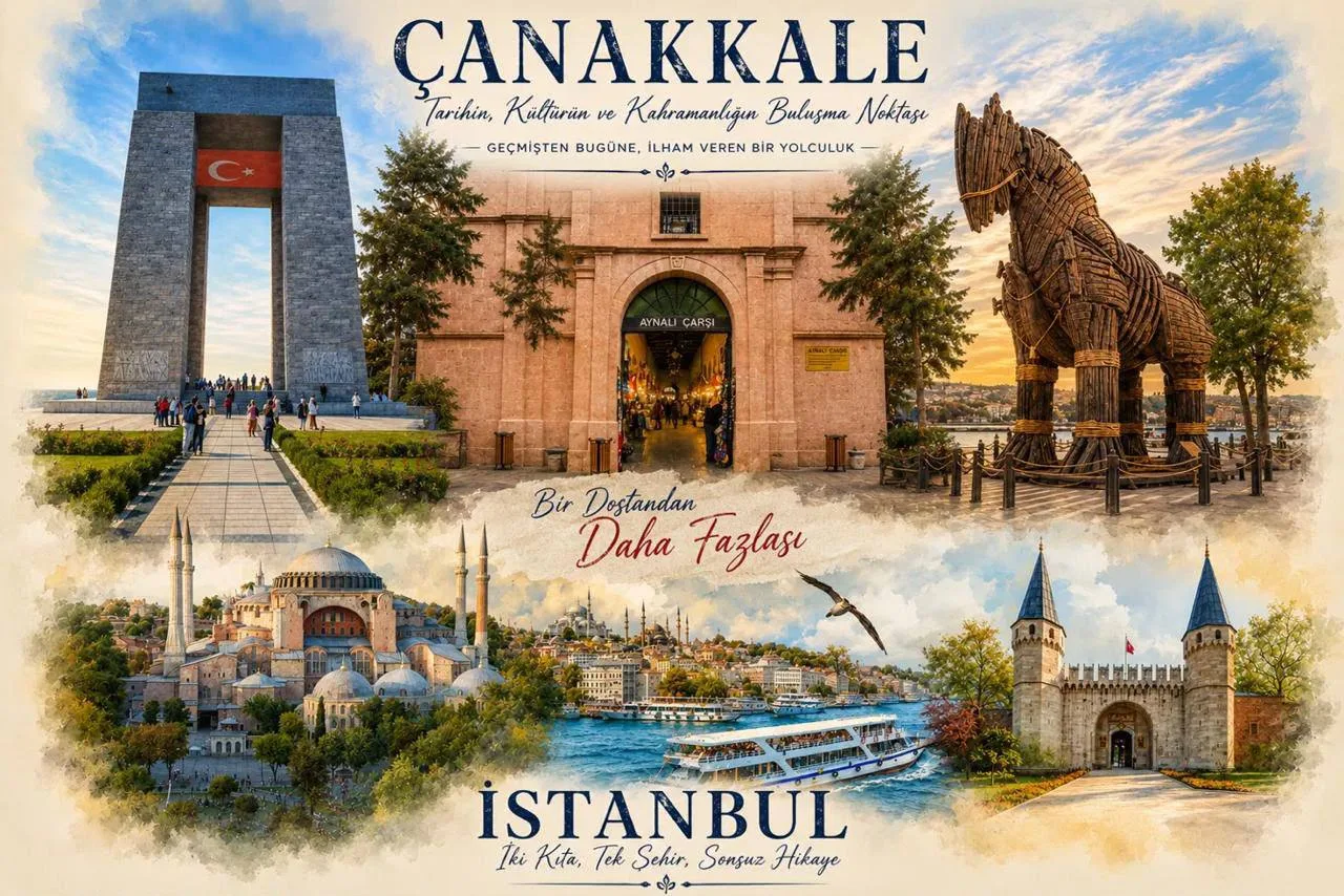 Die Brücke der Kulturen: Istanbul & Çanakkale Premium Tour – Auf den Spuren der Geschichte in Istanbul & Çanakkale